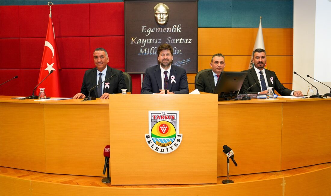 Tarsus Belediyesi’nin Ekim ayı