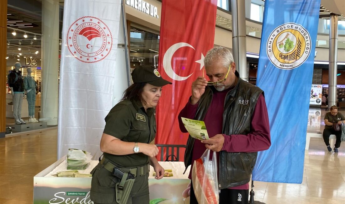 Yeşil Vatan Seferberliği Kapsamında Alışveriş Merkezlerinde Fidanlar Sahiplerini Bekliyor 11 Kasım Milli Ağaçlandırma