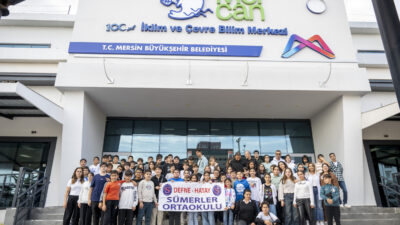 BİLİMİN ADRESİ MERCAN’A ARA TATİLDE YOĞUN İLGİ