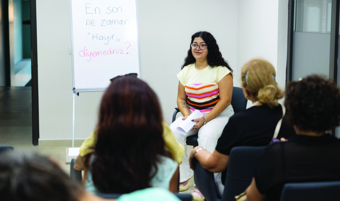 MERSİN BÜYÜKŞEHİR’DEN KADINLARA ÖZGÜVEN ATÖLYESİ Mersin Büyükşehir Belediyesi Kadın