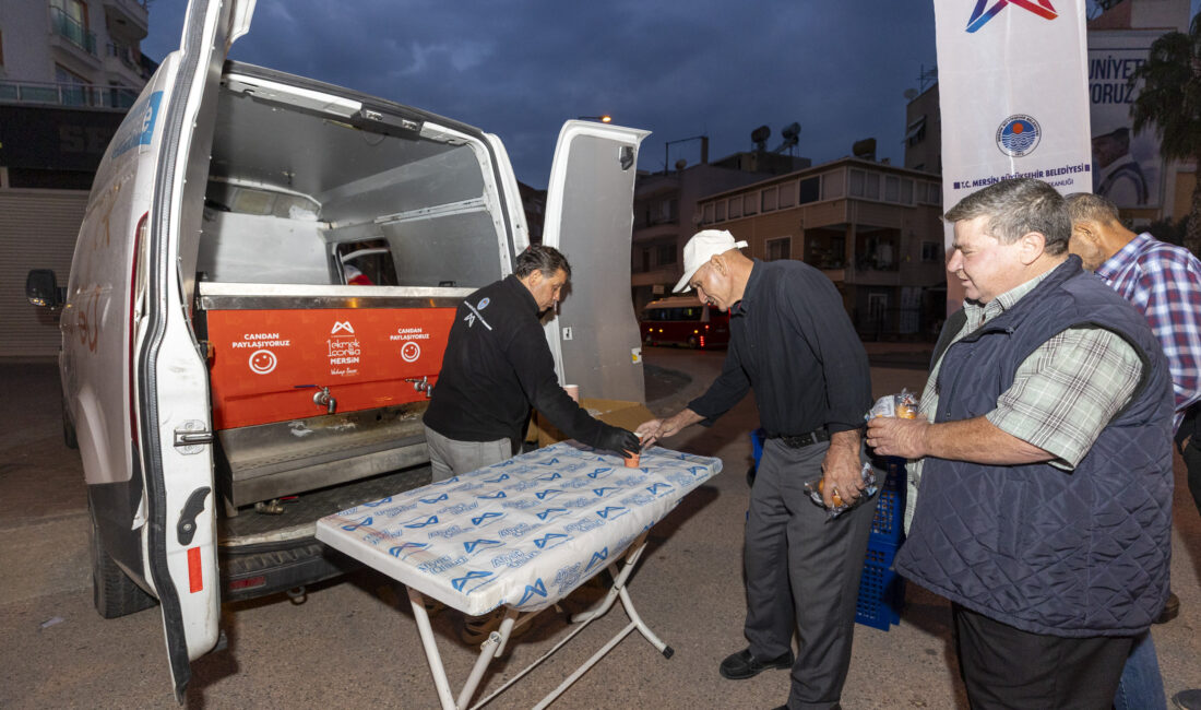 Mersin Büyükşehir Belediyesi’nin, vatandaşların