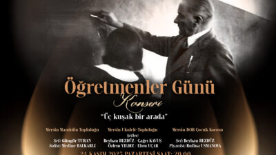 Mersin DOB, Öğretmenler Günü’nü Sanatla Kutluyor