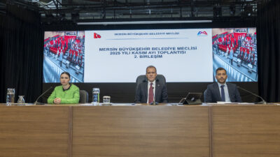 MERSİN BÜYÜKŞEHİR BELEDİYESİ KASIM AYI 2. BİRLEŞİMİ GERÇEKLEŞTİRİLDİ