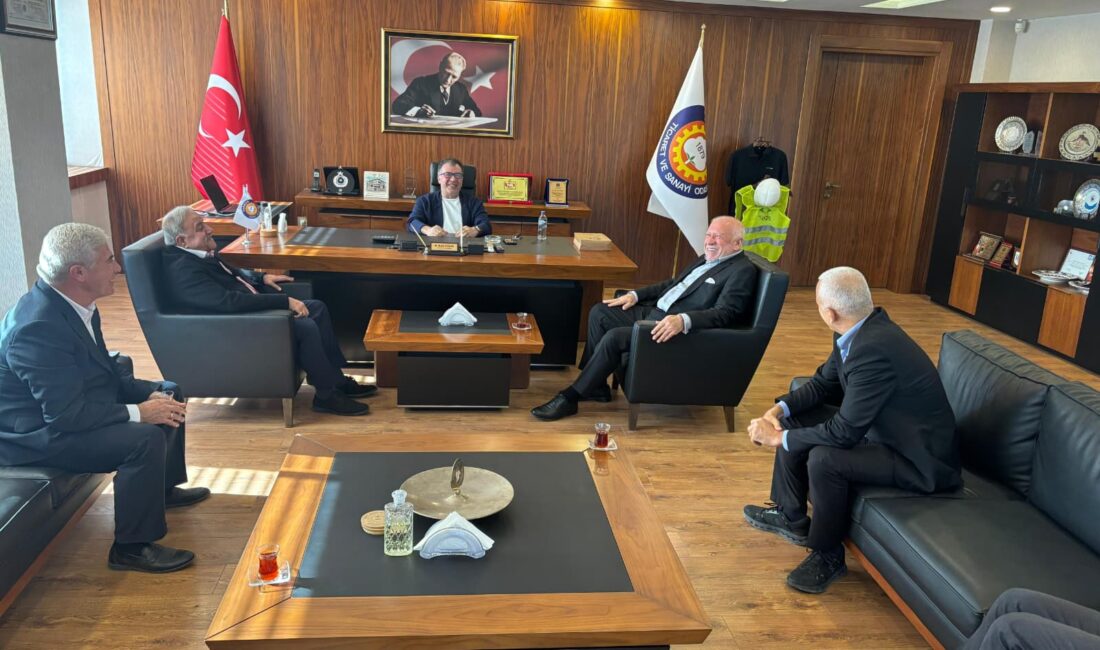 Mersin Sanayi Odası Platformu’ndan Tarsus TSO’ya ziyaret Tarsus Ticaret ve Sanayi
