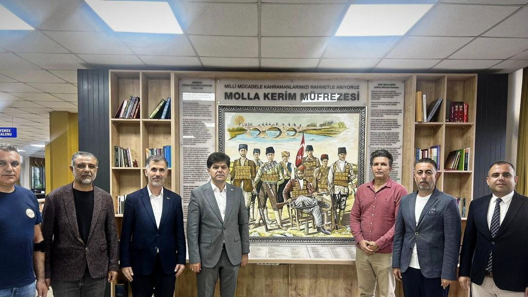 ÖZDEMİRCİ, MERSİN EĞİTİM VE UYGULAMA MERKEZİNİ ZİYARET ETTİ İl Millî Eğitim Müdürü