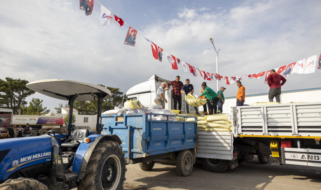 KÜÇÜKBAŞ HAYVAN, YEM, GÜNEŞ PANELİ BÜYÜKŞEHİR’DEN, ÜRETİM MERSİNLİ ÇİFTÇİLERDEN Mersin Büyükşehir Belediyesi’nin kırsal