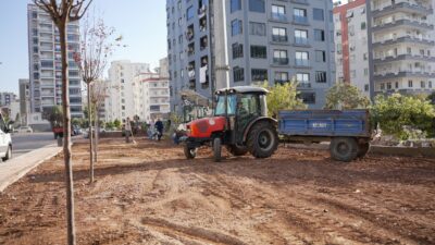 MEZİTLİ’DE AĞAÇLANDIRMA ÇALIŞMALARI  ARALIKSIZ SÜRÜYOR