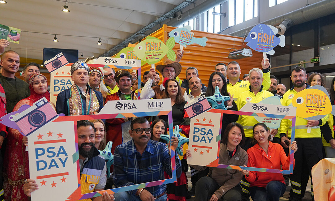 MIP’te PSA Day Coşkusu: “Takım Ruhu ve Birlik Mesajı” Mersin International Port (MIP),