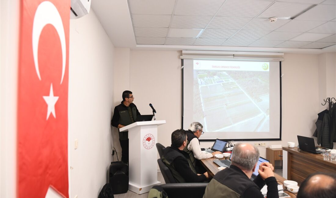 Değerlendirme Toplantısı Gerçekleştirildi Mersin Orman Bölge Müdürü