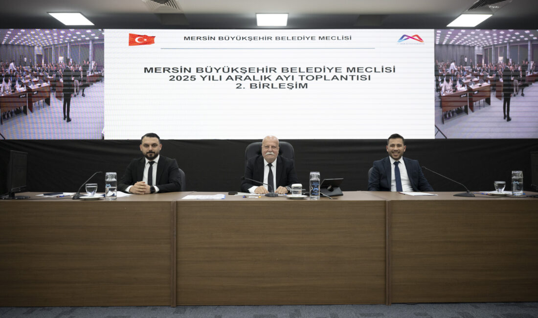 Mersin Büyükşehir Belediye Meclisi’nin
