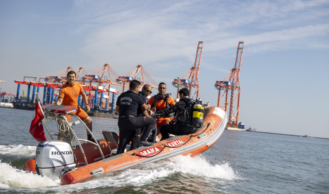 MERSİN BÜYÜKŞEHİR BELEDİYESİ ARAMA KURTARMA EKİPLERİ, HAVADA, KARADA VE DENİZDE HER DAİM HAZIR Mersin Büyükşehir Belediyesi İtfaiye