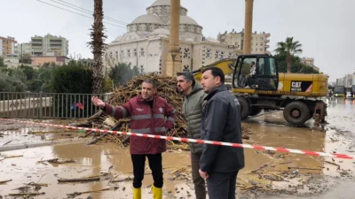 Mezitli Deresi’nde etkili olan yoğun