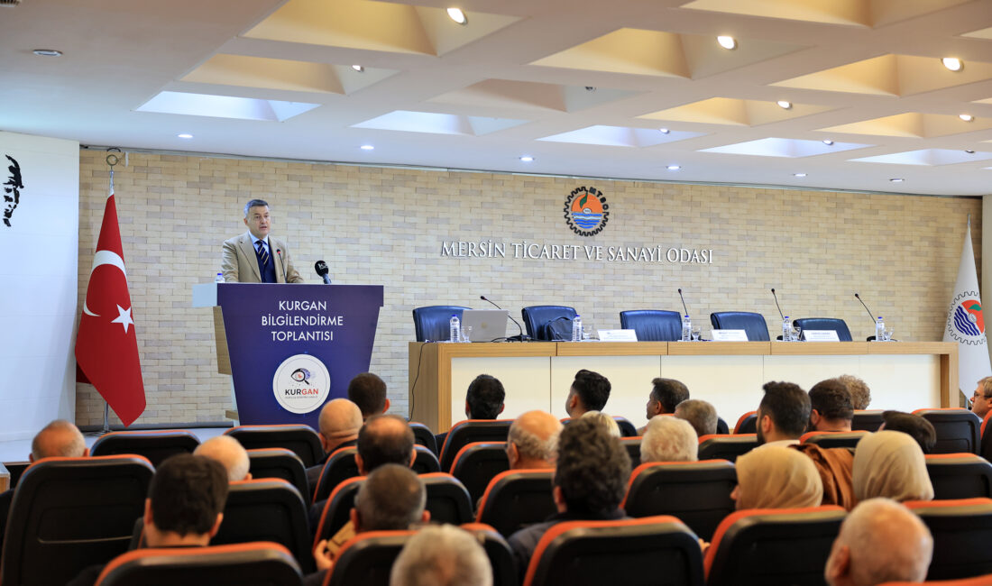 Çakır: “Türk girişimcisi vergi verme sorumluluğuna sahiptir” Mersin Ticaret ve Sanayi