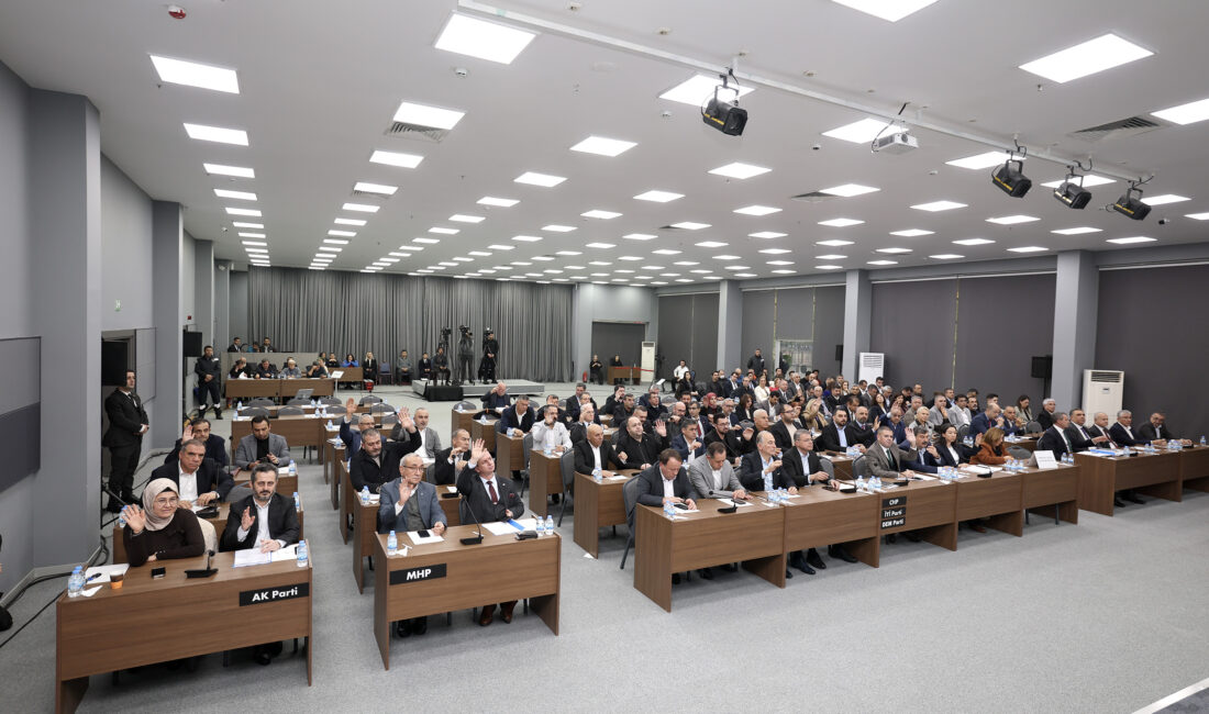 Mersin Büyükşehir Belediye Meclisi’nin