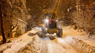 Toroslar Belediyesi, etkili olan kar