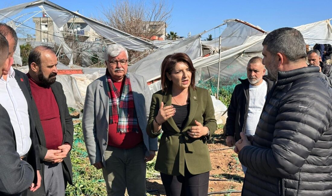 CHP’Lİ GÜLCAN KIŞ: “BİR GECEDE YOK OLAN EMEĞİ MECLİS GÜNDEMİNE TAŞIYORUZ” CHP Mersin Milletvekili Gülcan Kış, Mersin’in Akdeniz