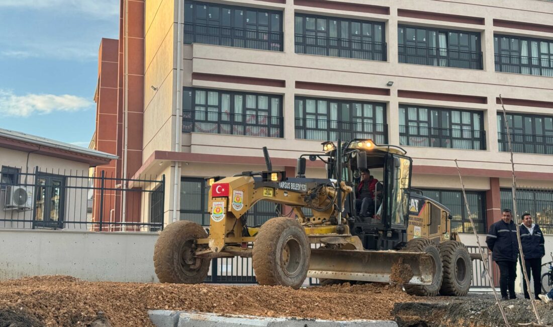 YOĞUN YAĞIŞLARA KARŞI ERGENEKON’DA GÜÇLÜ TEDBİR Tarsus Belediyesi tarafından Ergenekon Mahallesi’nde