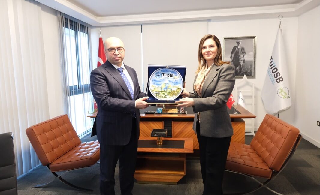 TÜİOSB, Halk Bankası Genel Müdür Yardımcısı Murat Yıldırım’ı Ağırladı Halk Bankası Genel Müdür