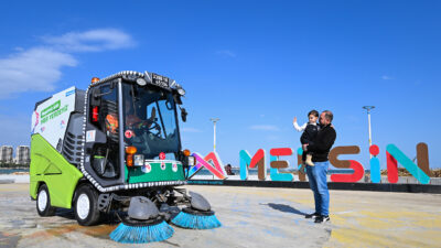 Mersin Büyükşehir Belediyesi, süpürge araçlarına