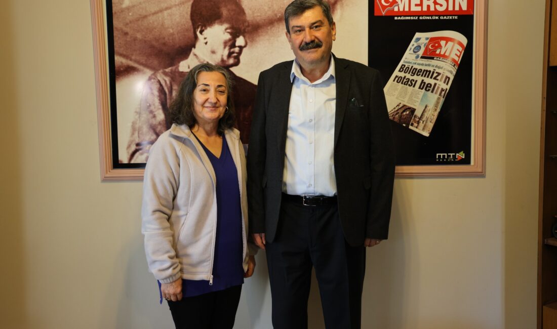 KADIN GAZETESİ BAŞKAN YILDIZ’I AĞIRLADI Toroslar Belediye Başkanı Abdurrahman