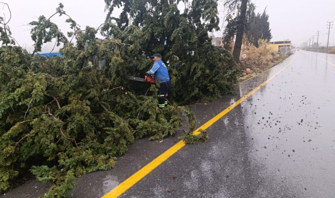 AKDENİZ BELEDİYESİ YAĞIŞLA MÜCADELESİNİ GÜN BOYU SÜRDÜRDÜ AKDENİZ BELEDİYESİ YAĞIŞLA MÜCADELESİNİ GÜN BOYU SÜRDÜRDÜ