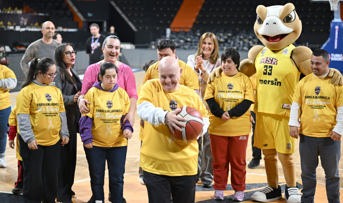 BÜYÜKŞEHİR İLE ‘DOWN SENDROMU FARKINDALIK GÜNÜ’NDE SAHADA ENGEL YOK Mersin Büyükşehir Belediyesi, Down