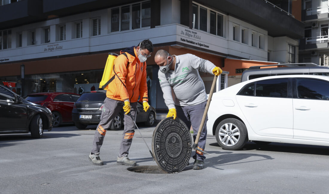 BÜYÜKŞEHİR’İN İLAÇLAMA ÇALIŞMALARI YIL BOYU DEVAM EDİYOR Mersin Büyükşehir Belediyesi Çevre