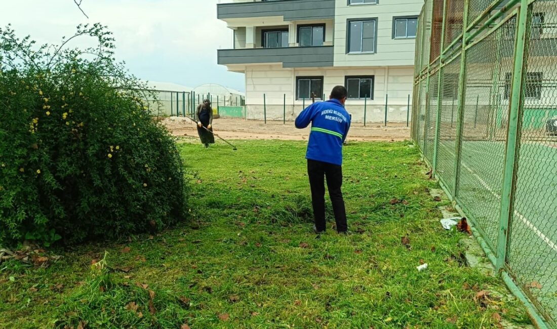 Mersin’in Akdeniz ilçesinde bahar