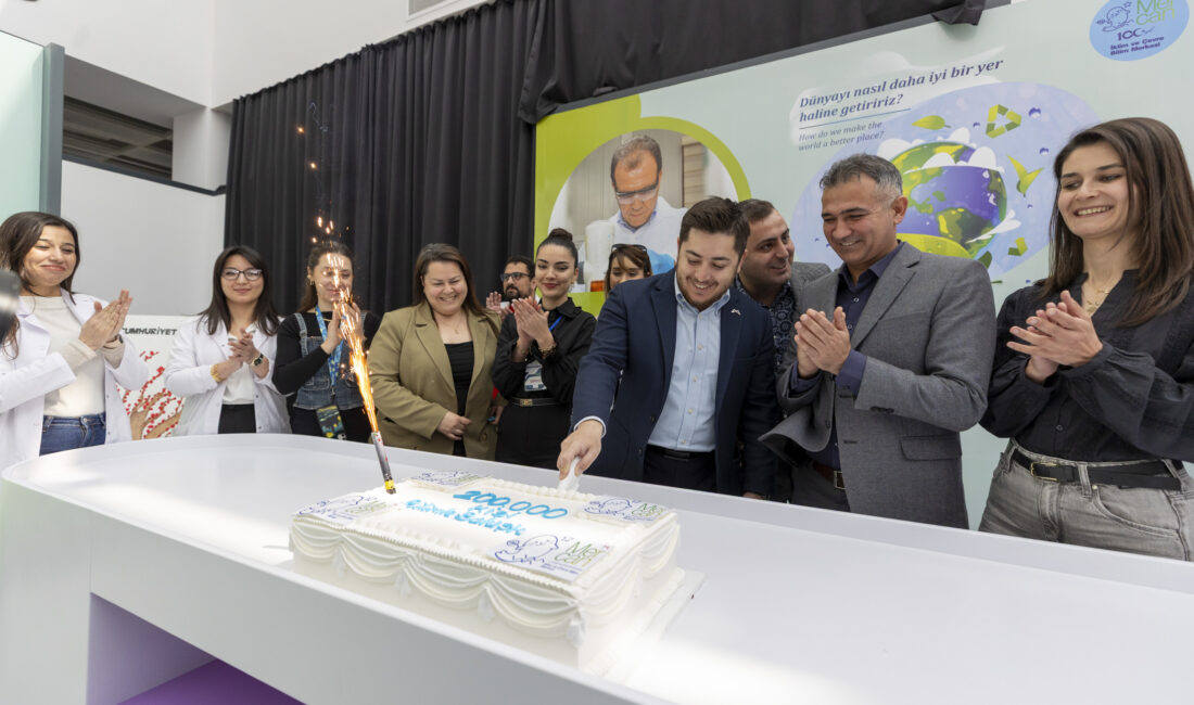 MERSİN BÜYÜKŞEHİR MERCAN 100. YIL İKLİM VE ÇEVRE BİLİM MERKEZİ 200 BİN ZİYARETÇİ SAYISINA ULAŞTI