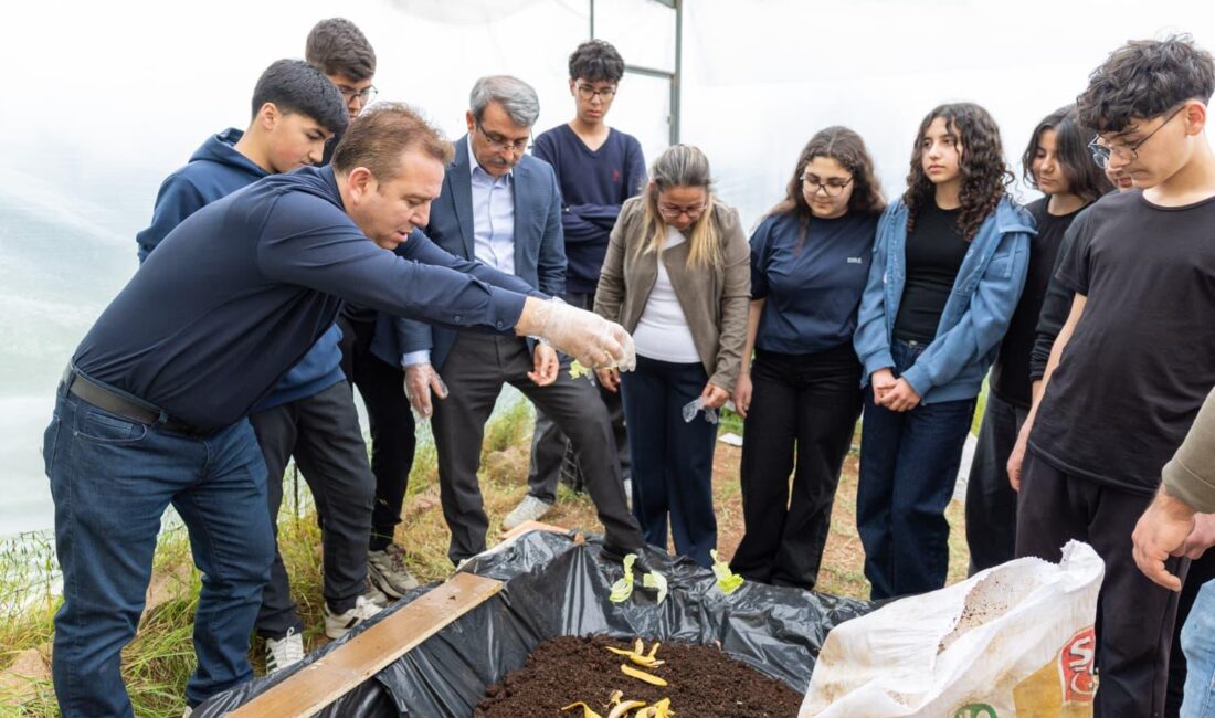 Geleceğin tarımı okul bahçesinde!
