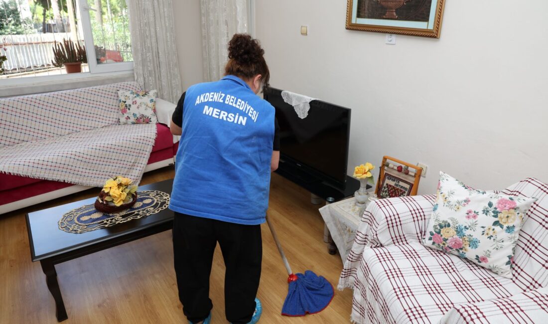 EVLER BAYRAMA HAZIRLANIYOR Akdeniz Belediyesi, sosyal belediyecilik