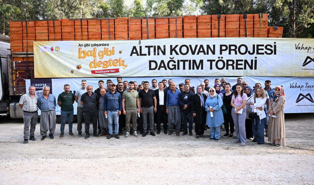 BÜYÜKŞEHİR’İN ALTIN KOVAN PROJESİ KIRSALDA ÜRETİME GÜÇ KATIYOR