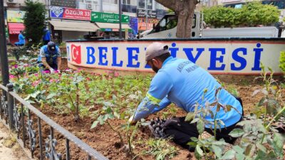 Akdeniz Belediyesi, baharın gelişiyle birlikte