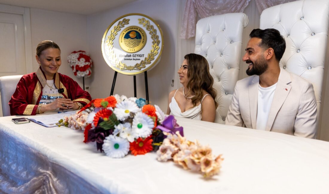Mersin’in Yenişehir ilçesinde evlilik tarihlerini