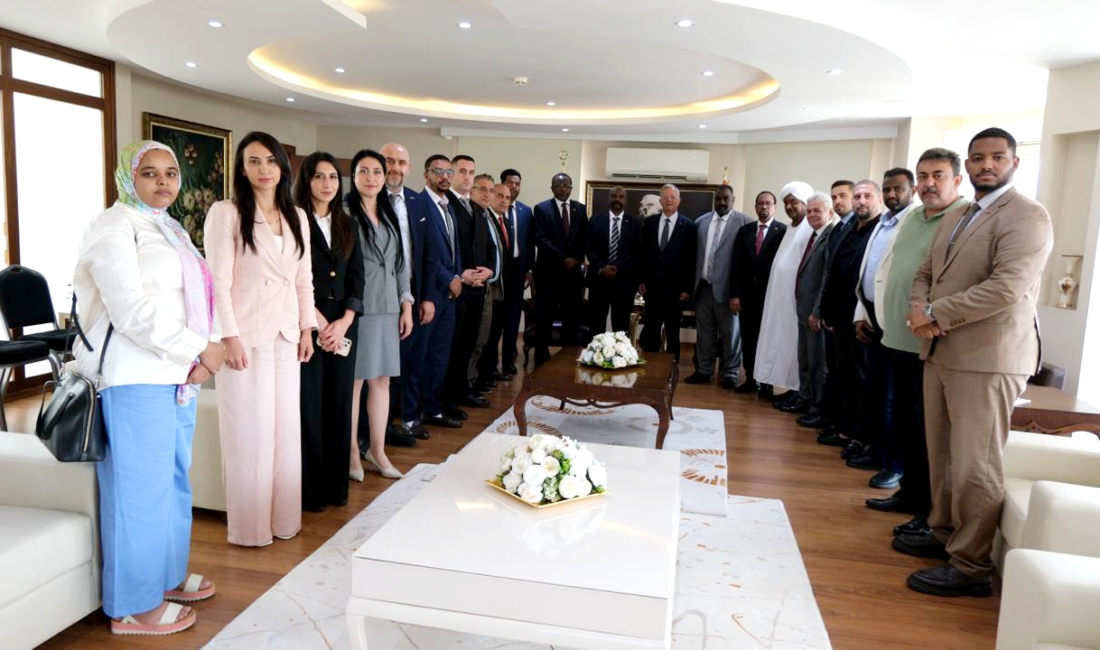 Sudan Heyetinden Mersin OSB’ye İş Birliği Ziyareti Sudan Heyetinden Mersin OSB’ye İş Birliği Ziyareti