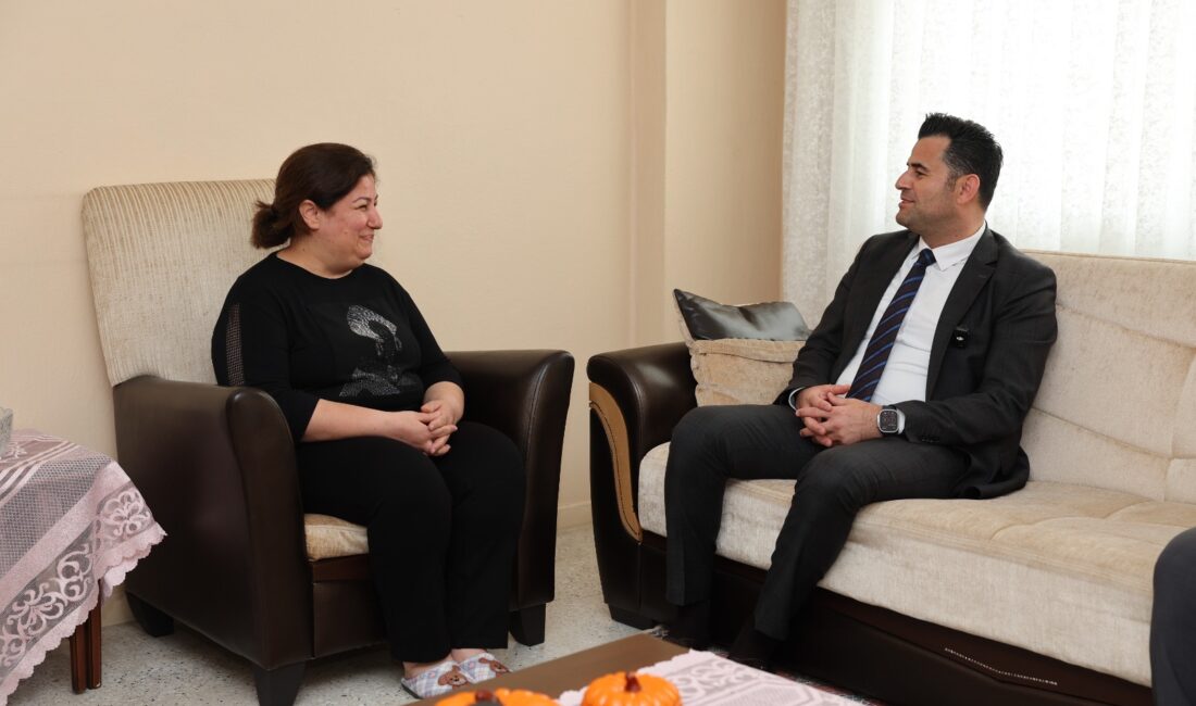 Başkan V. Murat Beşikci, Şehit Yakınlarını ve Gazi Ailelerini Ziyaret Etti Akdeniz Kaymakamı ve Belediye Başkan