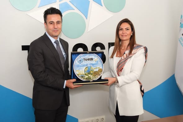 CİHAT SARICAN’DAN TÜİOSB’YE ZİYARET Çukurova Uluslararası Havalimanı Emniyet