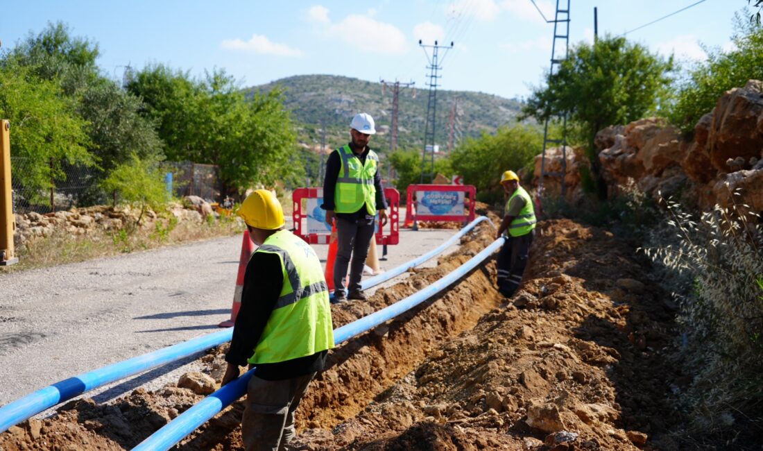 MESKİ, ÇADIRLI VE BAHÇEDERESİ’NDE YENİ DEPO VE İÇME SUYU HATTINI HİZMETE ALDI Mersin Büyükşehir Belediyesi Mersin Su
