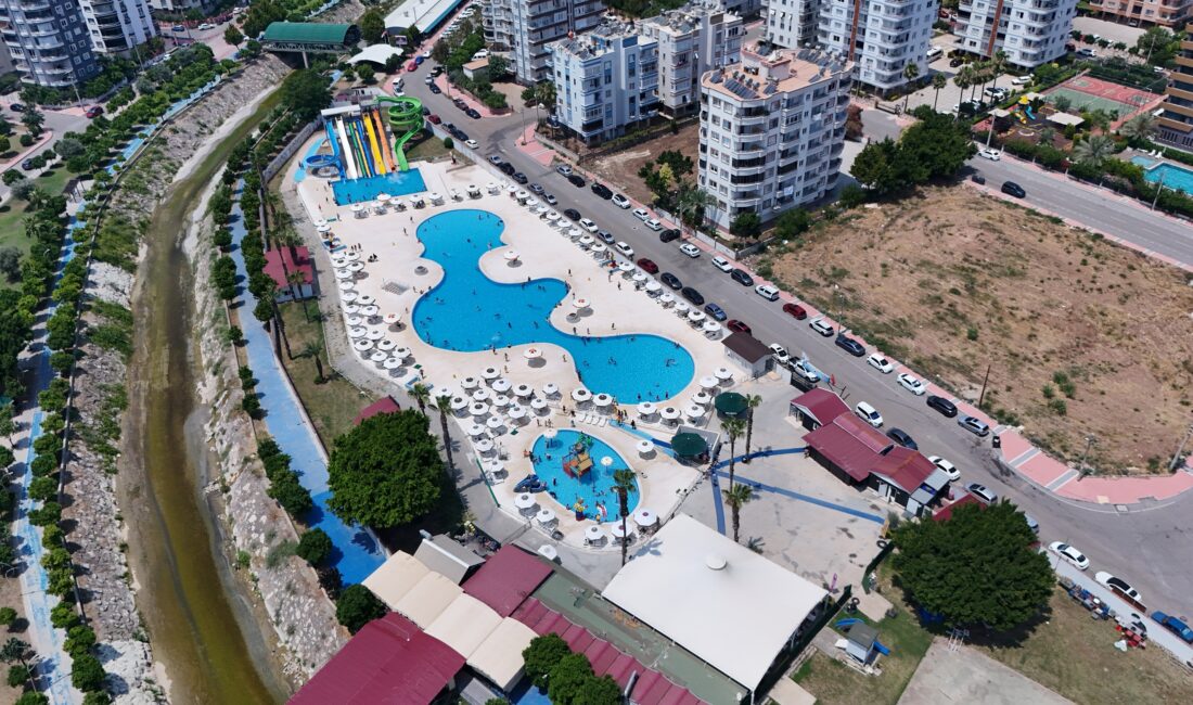 Mezitli Belediyesi, yaz aylarında