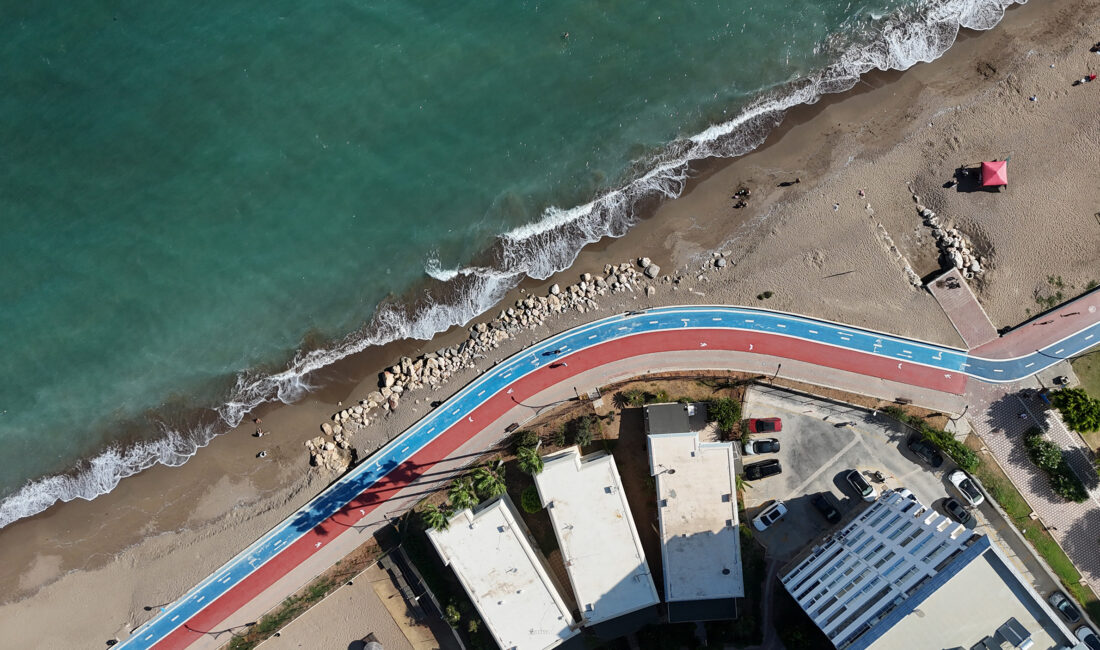 SOLİ POMPEIOPOLIS BEACH’İN YÜRÜYÜŞ GÜZERGÂHI BÜYÜKŞEHİR’LE YENİLENDİ Mersin Büyükşehir Belediyesi Yol Yapım