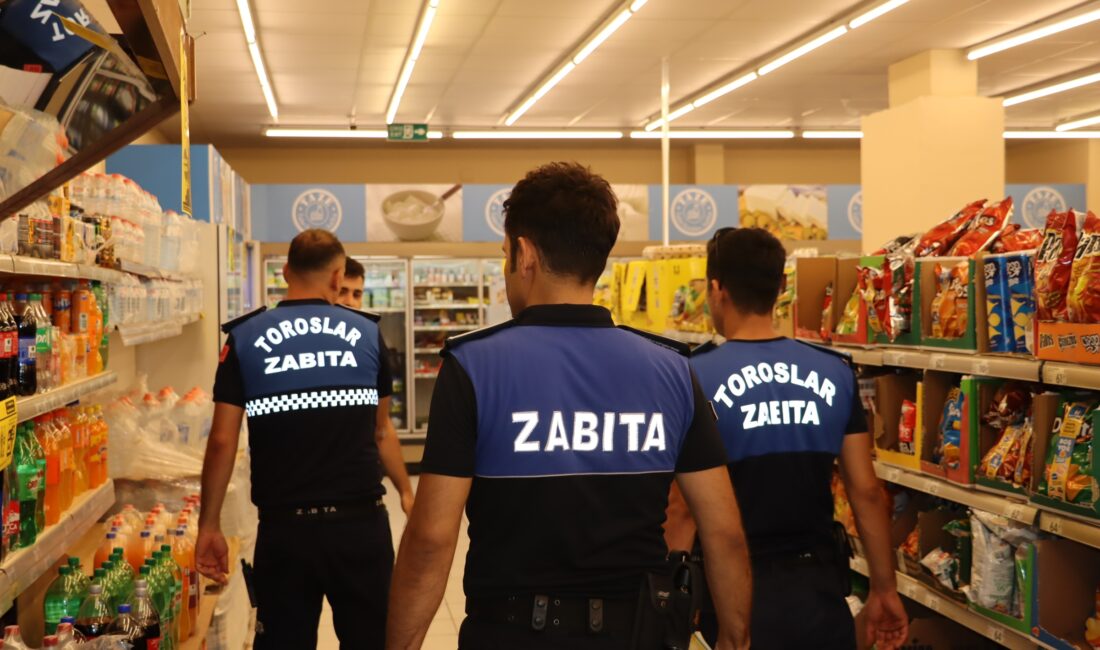 TOROSLAR BELEDİYESİ ZABITA EKİPLERİNDEN KAPSAMLI DENETİM Toroslar Belediyesi Zabıta Müdürlüğü ekipleri,
