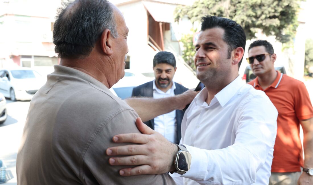 Mahalle ziyaretlerini sürdüren Akdeniz
