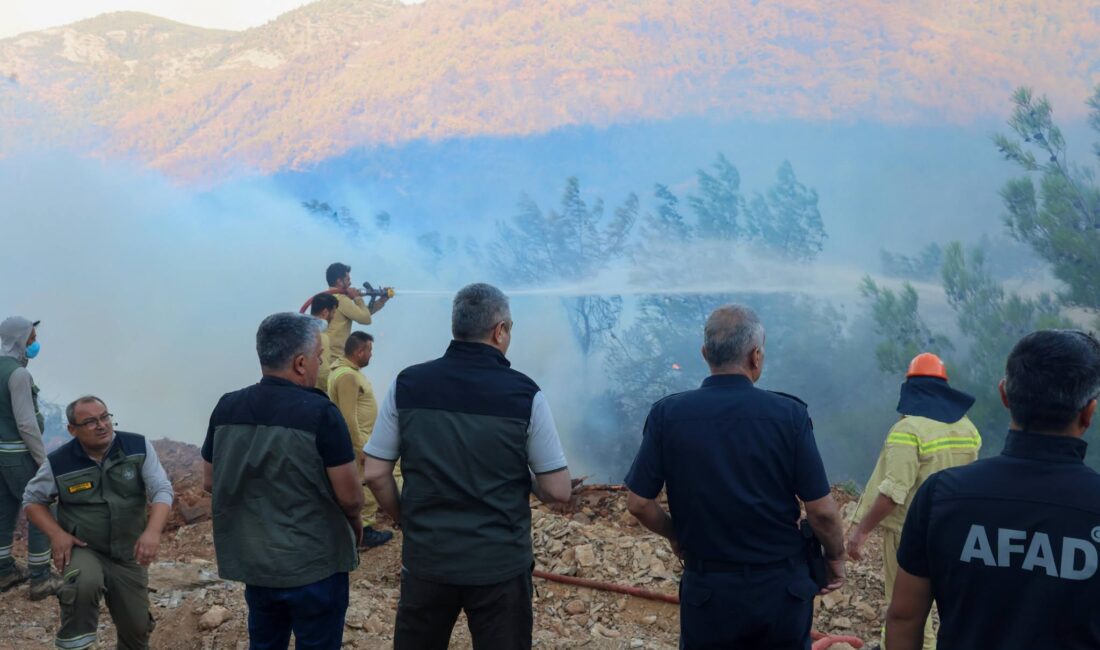 Vali Atilla Toros orman yangın alanında incelemelerde bulundu