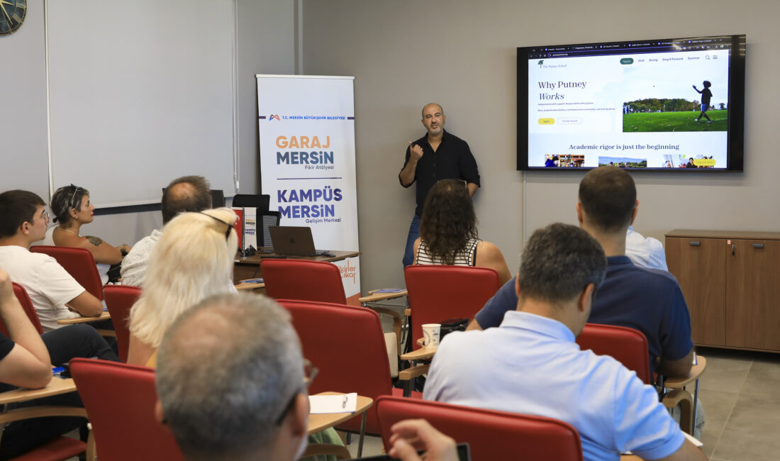 KAMPÜS MERSİN VE GARAJ MERSİN’DE ‘DİJİTAL LİDERLER GELİYOR’ EĞİTİMİNİN 2.’Sİ DÜZENLENDİ Mersin Büyükşehir Belediyesi’nin üniversite