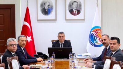 Mersin Valisi Atilla Toros’un başkanlığında,