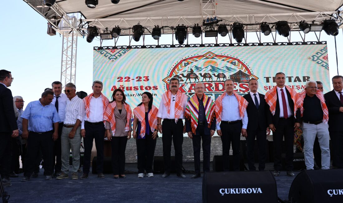 CHP GENEL BAŞKANI KILIÇDAROĞLU, “TOROSLAR’IN ÇADIRI TÜRKİYE’NİN UMUDUDUR” Toroslar Belediyesi tarafından bu