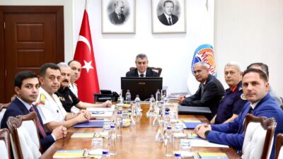 Mersin Valisi Atilla Toros başkanlığında