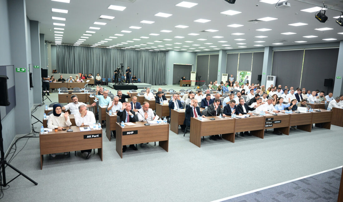 MERSİN BÜYÜKŞEHİR BELEDİYE MECLİSİ’NİN EYLÜL AYI 2. BİRLEŞİMİ GERÇEKLEŞTİRİLDİ Mersin Büyükşehir Belediye Meclisi’nin 2026