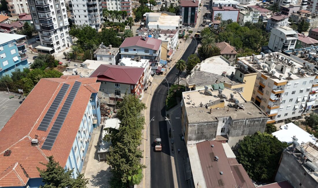 BÜYÜKŞEHİR ANAMUR’UN CADDELERİNİ EN GÜZEL HALİNE GETİRDİ Tarsus’tan Anamur’a, Çamlıyayla’dan Mezitli’ye