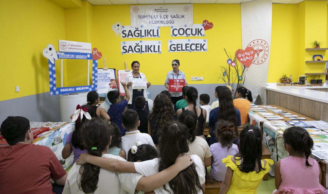 MERSİN BÜYÜKŞEHİR’DEN ‘SAĞLIKLI ÇOCUK, SAĞLIKLI GELECEK’ KONULU FARKINDALIK EĞİTİMİ Mersin Büyükşehir Belediyesi’nin paydaşlığında,
